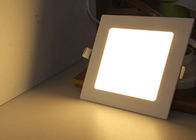 Ściemnialne wpuszczane oprawy sufitowe LED Square 8 cali 12w 4500K Biały kolor