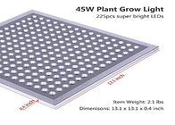 45W Indoor LED Grow Light / Full Spectrum Grow Lights IP65 Oszczędność energii CE / ROHS