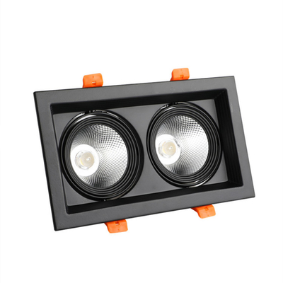 14w prostokątna oprawa typu downlight, wbudowany reflektor