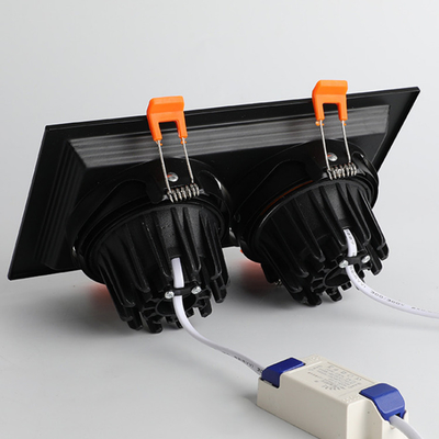 14w prostokątna oprawa typu downlight, wbudowany reflektor
