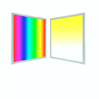 Oświetlenie panelowe RGB 600x600 lub 620x620 z dekoderem RGBW do montażu sufitowego