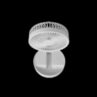 Przenośny wysuwany wentylator z lampką nocną Składany bezprzewodowy akumulator Abs 5200 mah Mały