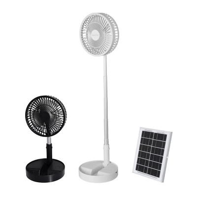 Ip20 5.5w 5200mah Bateria Solar Przenośny wentylator na kemping