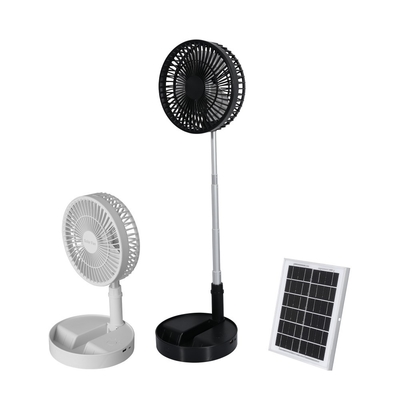 Ip20 5.5w 5200mah Bateria Solar Przenośny wentylator na kemping