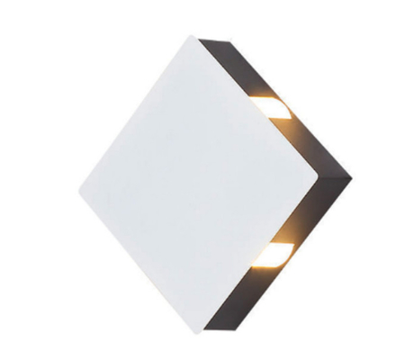 12w Zewnętrzne oświetlenie LED naścienne Ip65 Obszar oświetlenia 3-5㎡
