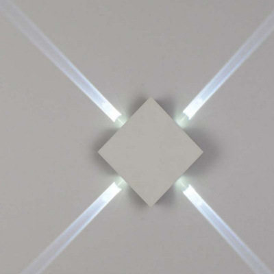 12w Zewnętrzne oświetlenie LED naścienne Ip65 Obszar oświetlenia 3-5㎡