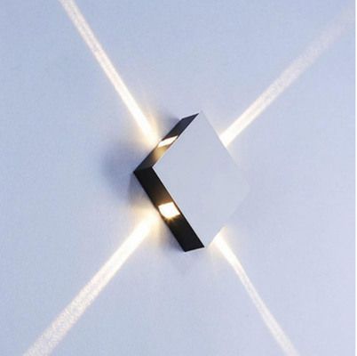 12w Zewnętrzne oświetlenie LED naścienne Ip65 Obszar oświetlenia 3-5㎡