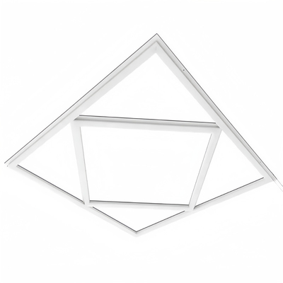 DIY Design 595x595 Oświetlenie wewnętrzne LED Panel ramy oświetleniowej do biura centrum handlowego