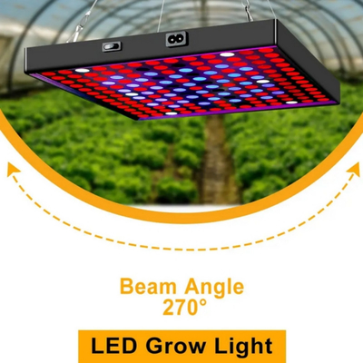 Światło roślinnego wzrostu LED pełnego spektrum 50w 80W Czerwone niebieskie światło do szklarni