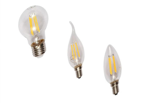 6W E27 Ściemnialny żarnik LED w kształcie kropli 2700K-6500K Szkło o wysokiej wydajności