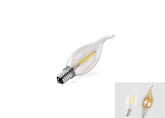 Żarówki LED z żarnikiem C35 Ogon 4W 400LM E14 Oświetlenie wewnętrzne Szkoła ogrodowa