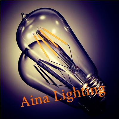 Żarówka LED o wysokiej wydajności 2W E14 E27 AC 176V - 264V 6000k