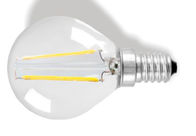 Żarówka LED Bright Globe, żarówka LED z ciepłym białym żarnikiem 3300K