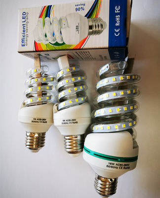 Spirala E27 lub B22 Base Sms 9w Wydajna energooszczędna lampa LED do szkoły