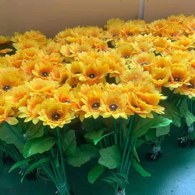 Cri70 1m 1.2m Wysokość Solar Flower Light do parku wakacyjnego