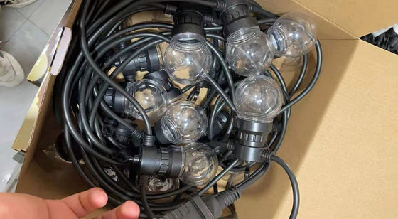 G50 G40 A60 Wakacje Ip65 Taśmy zasilane energią słoneczną