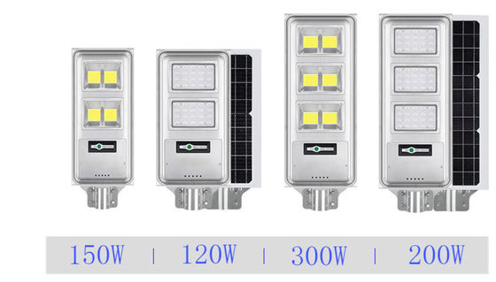 COB SMD Square lub magazyn Ip66 All In One Solar Street Light