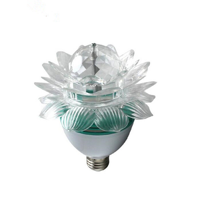 Cri70 E27 lub B22 Led Lotus Lampa obrotowa plastikowa Expand Flower Magic Party