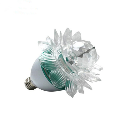 Cri70 E27 lub B22 Led Lotus Lampa obrotowa plastikowa Expand Flower Magic Party