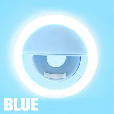 Cri70 Selfie Led Ring Light Fotograficzne piękno Flash Clip na telefonie Przenośny akumulator na baterie