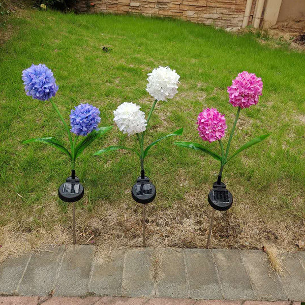 Solar LED Landscape Flower Light o innym wzornictwie do dekoracji dziedzińca